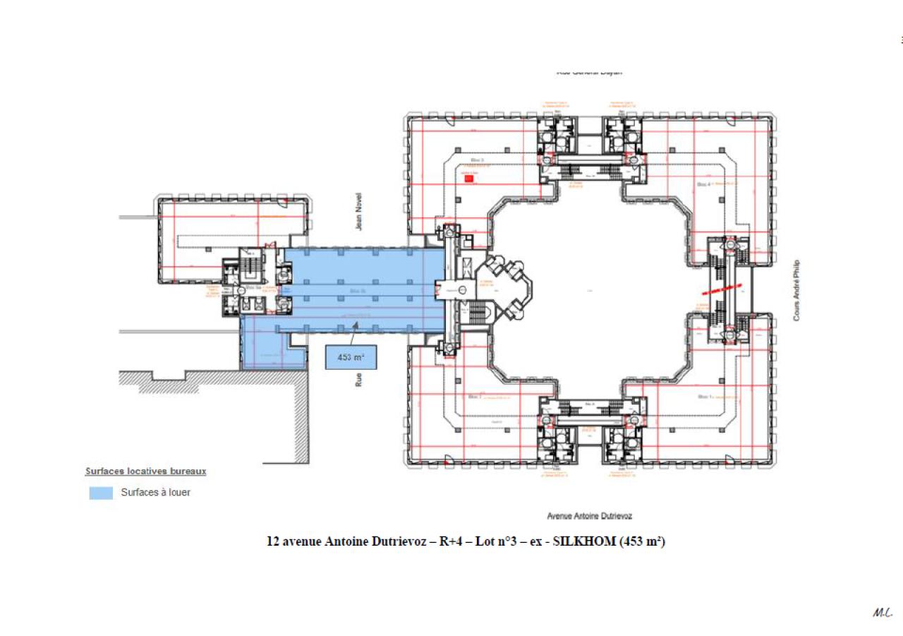 Bureau Villeurbanne 1553m² Location bureau Villeurbanne Rhône OLBUR2426960 29